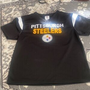 NFL Team Apparel Pittsburgh Steelers Fan Youth L 14-16 Jersey (No Name On Back)